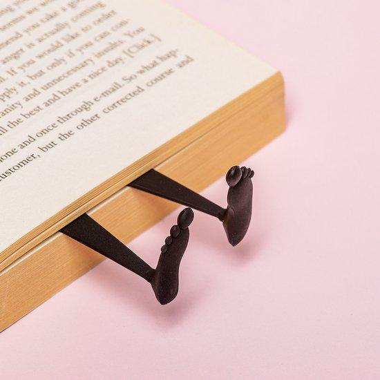 Productafbeelding: Balvi Boekenlegger Book Crush 13 Cm Pvc Zwart