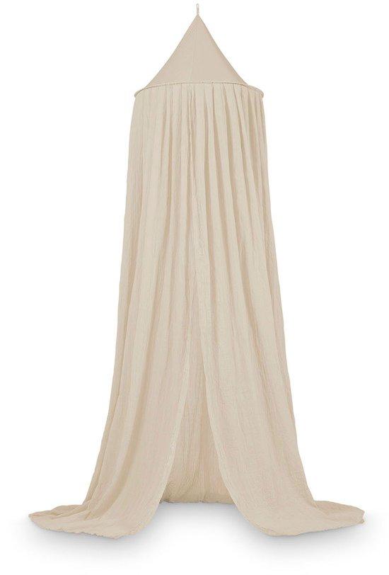 Productafbeelding: Jollein Klamboe Nougat Vintage 245 cm - Katoen - Polyester - Baby klamboe - Hemeltje