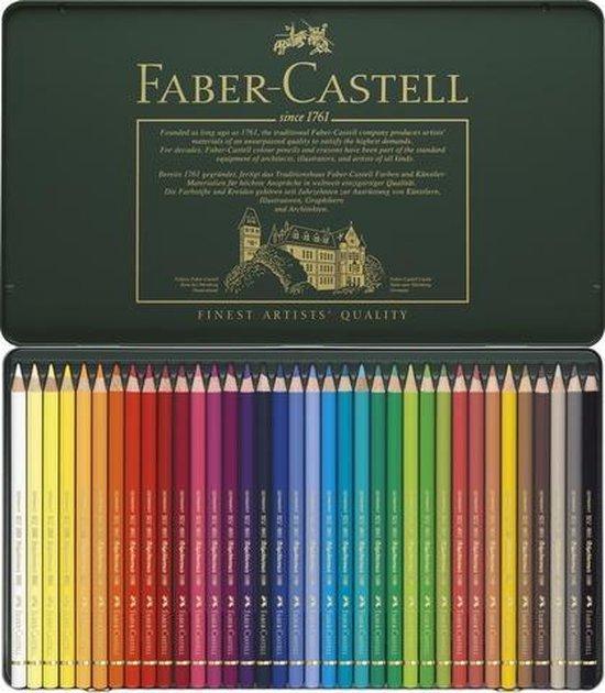 Productafbeelding: Faber-Castell kleurpotloden - Polychromos - 36 stuks in blik - FC-110036