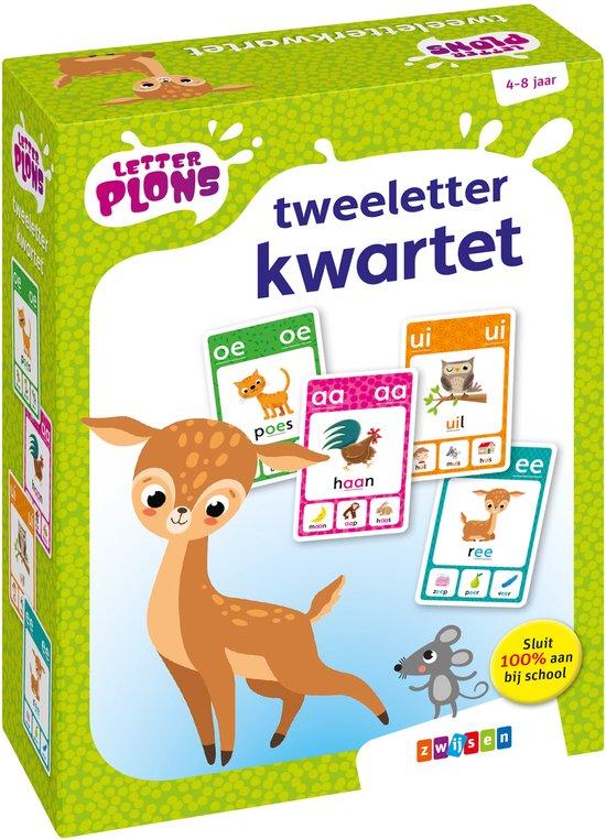 Productafbeelding: Letterplons - tweeletterkwartet 4-8 jaar