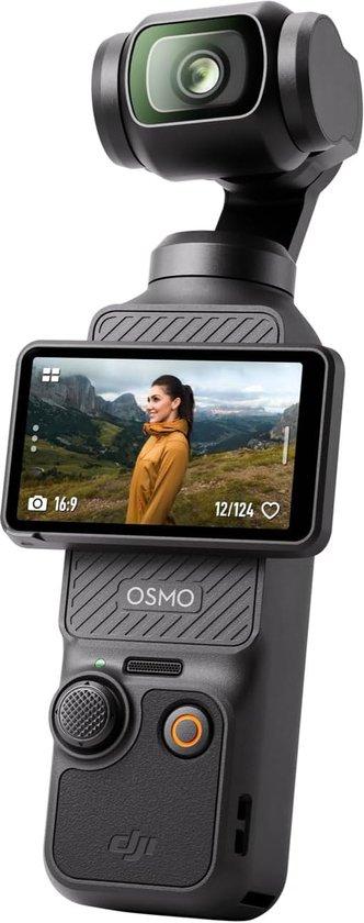 Productafbeelding: DJI Osmo Pocket 3, Vlogging-camera met 1-inch CMOS en 4K/120fps video, 3-assige stabilisatie, snelle scherpstelling, gezicht-/objecttracking, multi-touchscreen, kleine video- en fotocamera, Youtube
