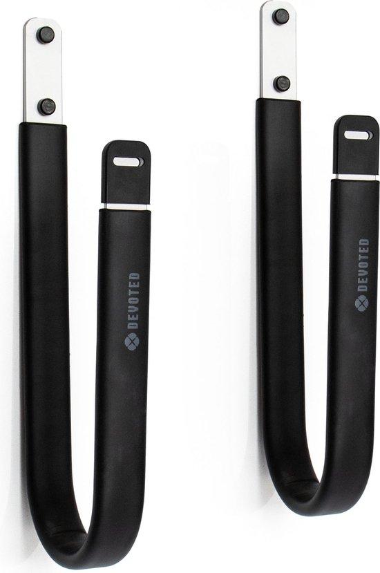 Productafbeelding: Devoted Single Surfboard Rack - Muurrek - Set Ophangbeugels Surfboard