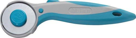 Productafbeelding: Elan Rolsnijder Blauw, 45mm Roterende Snijder, Rotary Cutter, Stof Snijder, Rolmes voor Stof, Leer, Papier, Foto's (Blauw)…