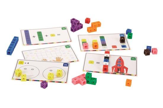 Productafbeelding: Learning Resources MathLink Cubes - Reken speelgoed voor 3+ jaar - 100 stuks