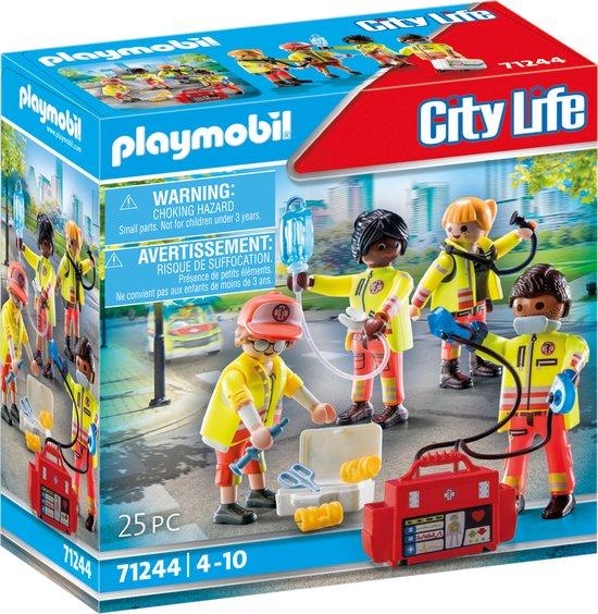 Productafbeelding: PLAYMOBIL City Life Reddingsteam - 71244