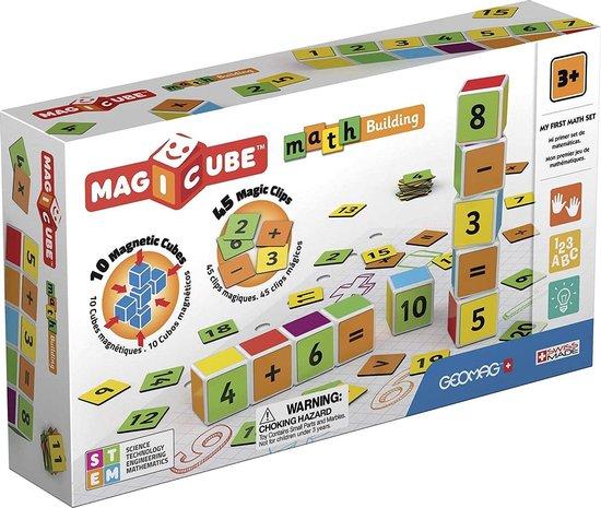 Productafbeelding: Geomag MagiCube Leren Rekenen 10 Cubes + 45 clips