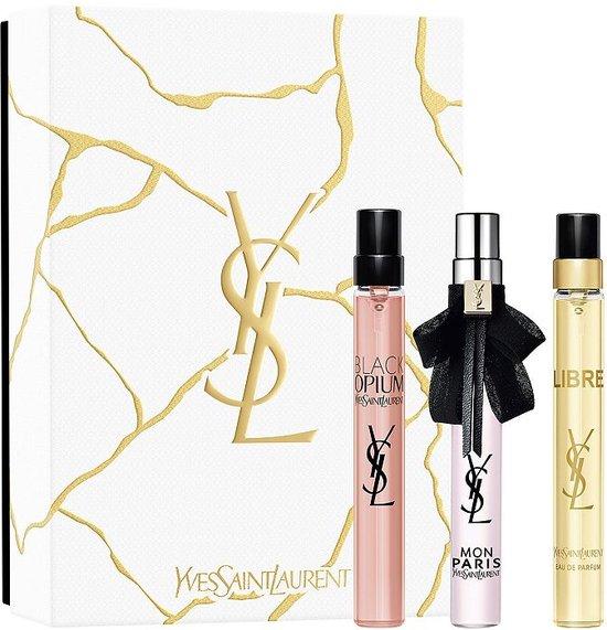 Productafbeelding: Yves Saint Laurent Discovery Giftset - Black Opium EDP 10 ml + Mon Paris EDP 10 ml + Libre EDP 10 ml - cadeauset voor dames