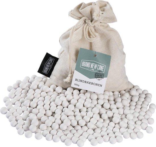 Productafbeelding: BrandNewCake® Professionele Bakbonen - Keramische Blindbakbonen 500 gram - Durzame Bakparels Voor Blind Bakken - Blindbakvulling - Herbruikbaar