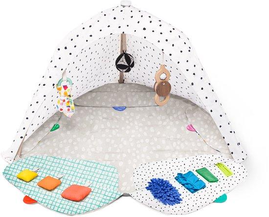 Productafbeelding: Lovevery Play Gym - Baby Speelgoed 0 jaar - Babygym Hout - Baby Cadeau - Speelkleed - Duurzaam