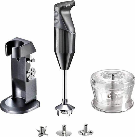 Productafbeelding: Bamix Deluxe Staafmixer Zwart - 200W - Met accessoires