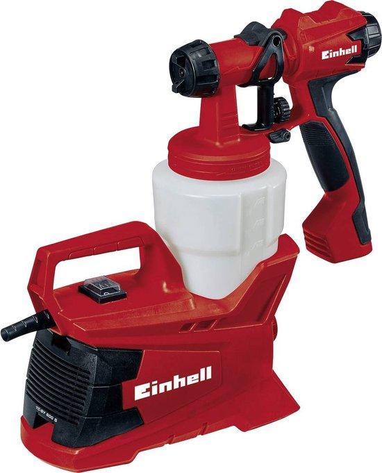 Productafbeelding: Einhell Elektrische Verfspuit TC-SY 600 S - 600 W - 800 ml - Voor vernissen, beglazingen en binnenmuurverven