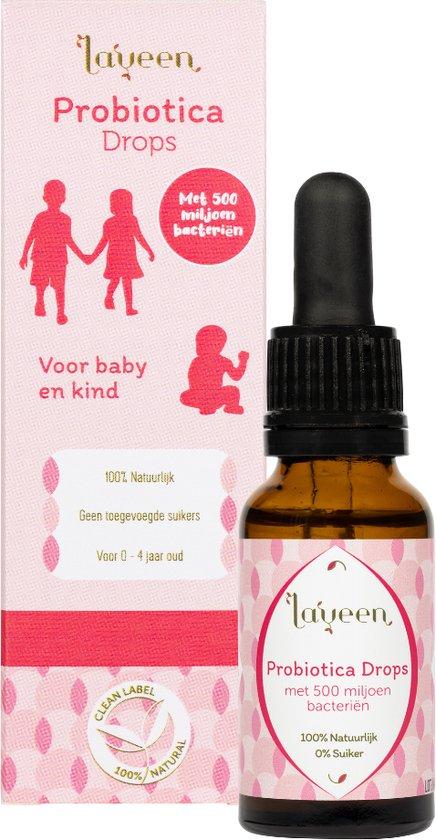 Productafbeelding: Bio Probiotica Drops - voor baby en kind - 100% natuurlijk - 0% suiker - BIO gecertificeerd