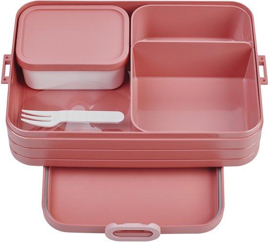 Productafbeelding: Mepal Bento Lunchbox large – Broodtrommel - 8 boterhammen - Vivid mauve