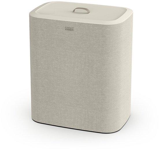 Productafbeelding: Joseph Joseph Tota Wasmand - 3 Compartimenten – Was Sorteren – 90 Liter - Ecru