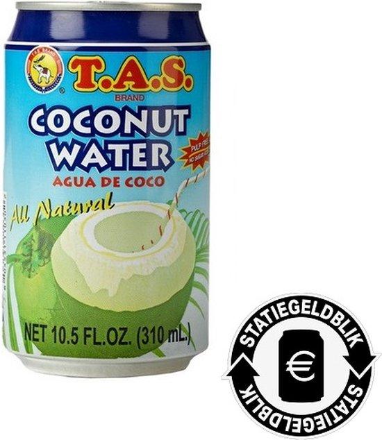 Productafbeelding: T.A.S.® | 12 x 310 ml Coconut Water | Kokoswater | Aqua de Coco | zonder pulp | geen suiker toegevoegd | Multipack