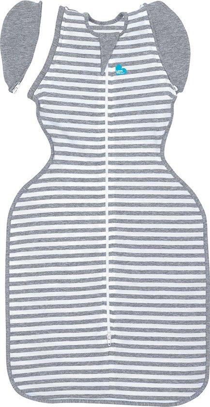 Productafbeelding: Love to Dream™ Babyslaapzak Swaddle Up™ - Inbakeren afbouwen - Baby 6-9 maanden - 8.5-11 kg - All Season - 1.0 TOG - Grijs