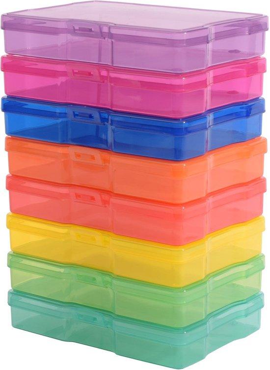 Productafbeelding: Vaessen Creative Opbergdoos - Gekleurd - 8 stuks