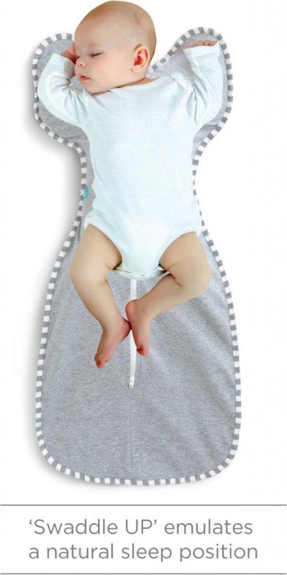 Productafbeelding: Love to Dream™ Babyslaapzak Swaddle Up™ - Inbakeren - Baby 3-6 maanden - 6-8.5 kg - All season - Grijs