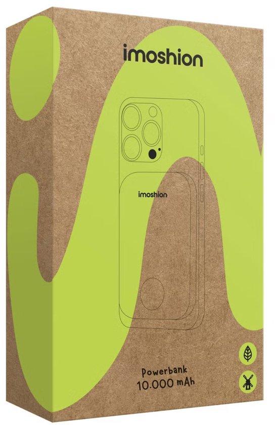 Productafbeelding: imoshion Draadloze Powerbank 10000 mAh - Geschikt voor MagSafe - 22.5W Snellader USB C / A