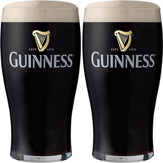 Productafbeelding: Guinness Imperial Stout Bierglazen - 2 stuks - Pint - M22
