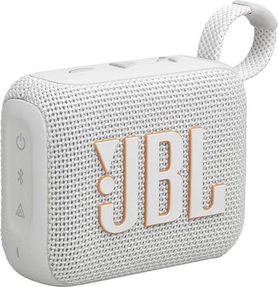 Productafbeelding: JBL GO 4 - Draadloze Bluetooth Mini Speaker - Wit