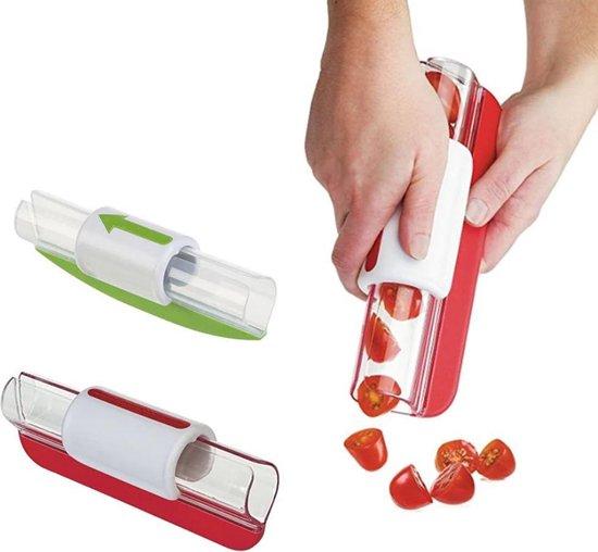Productafbeelding: Zip Slicer - Fruitsnijder - Tomatensnijder - Druiven Snijder - Keuken Tool - Salade Snijder