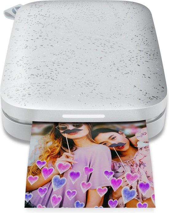 Productafbeelding: HP Sprocket New Edition - Mobiele Fotoprinter - Luna Pearl