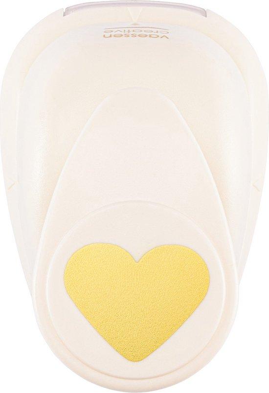 Productafbeelding: Vaessen Creative Pons - Hart - 21x25mm