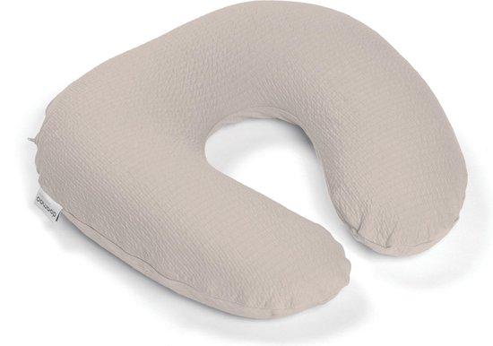 Productafbeelding: Doomoo Softy - Klein Voedingskussen - Biologisch Katoen - 150cm - Tetra Jersey Sand