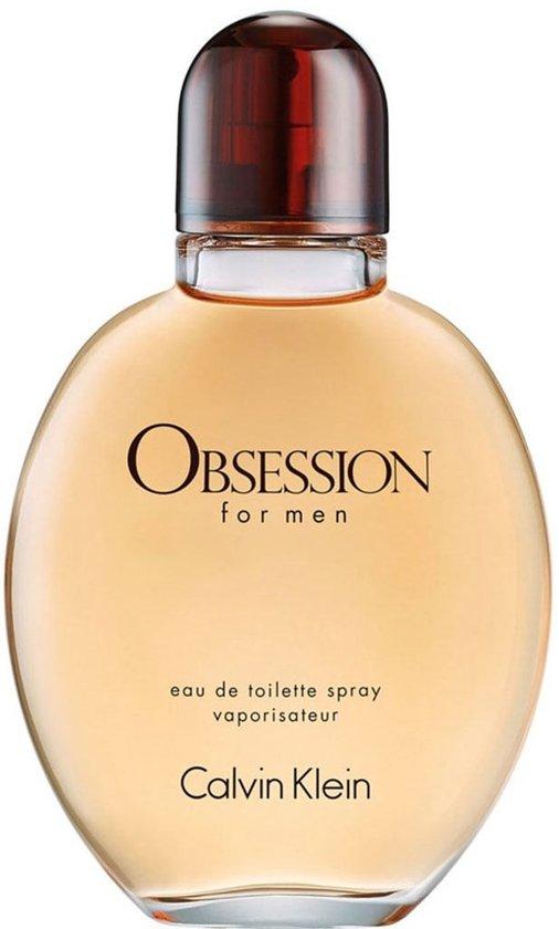 Productafbeelding: Calvin Klein Obsession 125 ml Eau de Toilette - Herenparfum