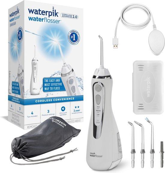 Productafbeelding: Waterpik Waterflosser Draadloos Advanced WP-580 Wit