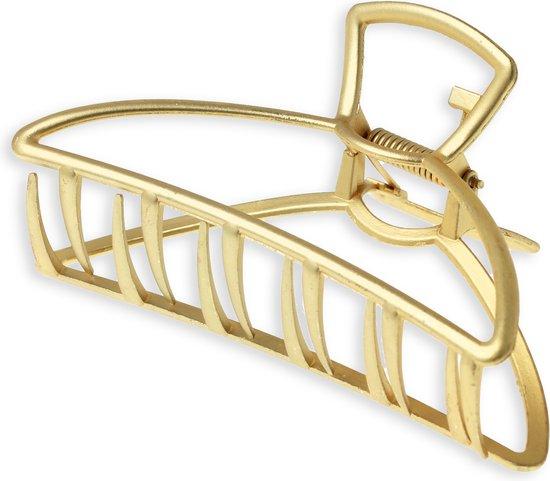 Productafbeelding: Lajetti - Haarklem Goud Metaal - Haarclip Dames Bananenklem