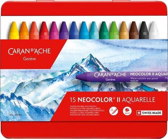 Productafbeelding: Waskrijt caran d'ache neocolor ii ass | Doos a 15 stuk