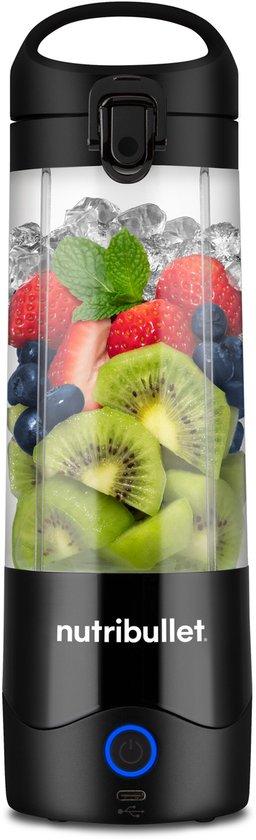 Productafbeelding: nutribullet Portable - Blender To Go - Mini Blender - Draadloos - Zwart
