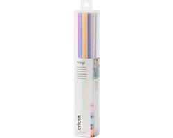 Productafbeelding: Cricut Holographic Vinyl 30x60cm 3-sheet Sampler (Opal, Pink, Blue)