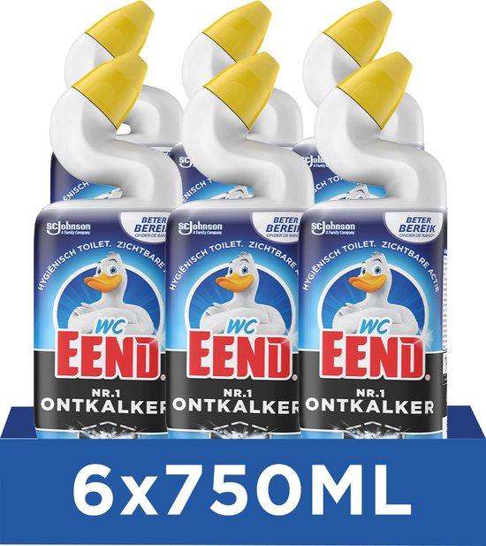 Productafbeelding: WC Eend Nr. 1 Ontkalker - Toiletreiniger – 6x 750 ml – Voordeelverpakking
