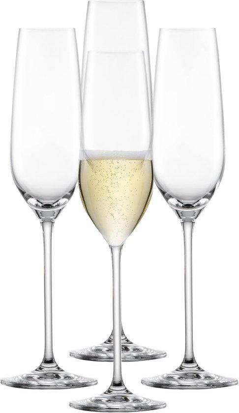 Productafbeelding: Schott Zwiesel Fortissimo Champagneglas - 240ml - 4 glazen