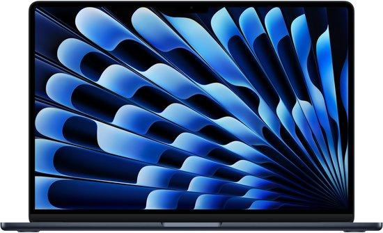 Productafbeelding: Apple MacBook Air (2025) 15 - M4 - 16 GB - 256 GB - Middernacht