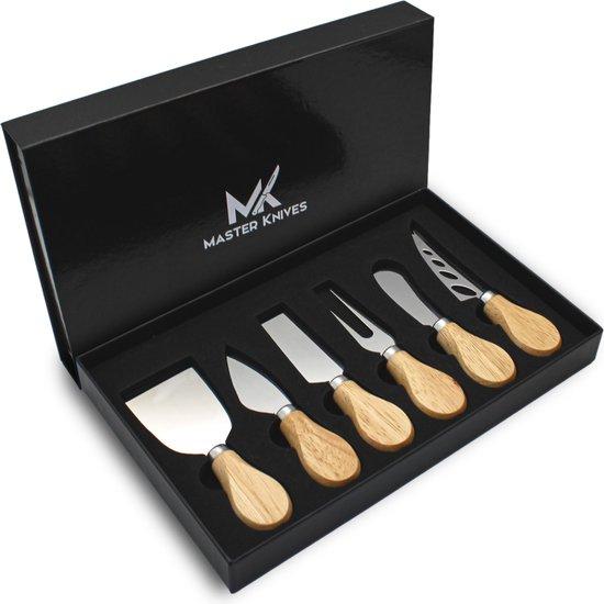 Productafbeelding: Master knives - Kaasmesjes - Kaasmessen Set - Kaasmes - Kaasmessen hout