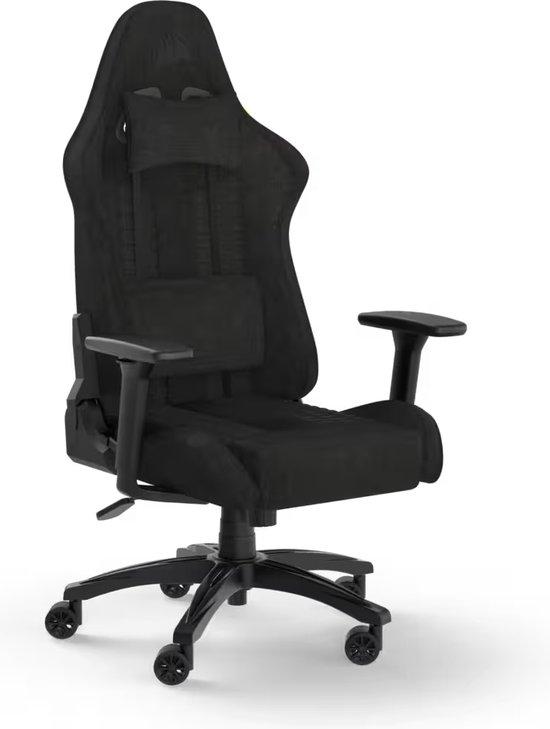 Productafbeelding: Corsair TC100 - Relaxed Gaming Stoel - Stoffen - Zwart/Grijs