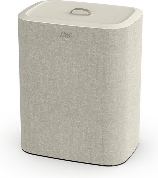 Productafbeelding: Joseph Joseph Tota Wasmand - 2 Compartimenten – Was Sorteren – 90 Liter - Ecru