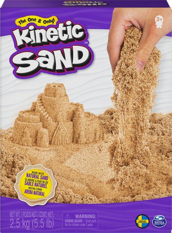 Productafbeelding: Kinetic Sand - Natuurlijk Zand - 2,5 kg origineel Kinetic Sand - Sensorisch speelgoed