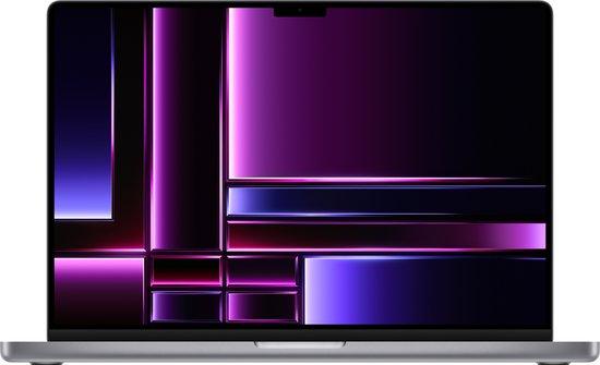 Productafbeelding: Apple Macbook Pro (2023) MNW83N/A - 16 inch - Apple M2 Pro - 512GB - Spacegrijs