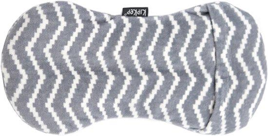Productafbeelding: KipKep Woller Warmtekussen - Silver Grey - pittenzak - bij buikkrampjes - kruik - onrust - huilbaby - grijs