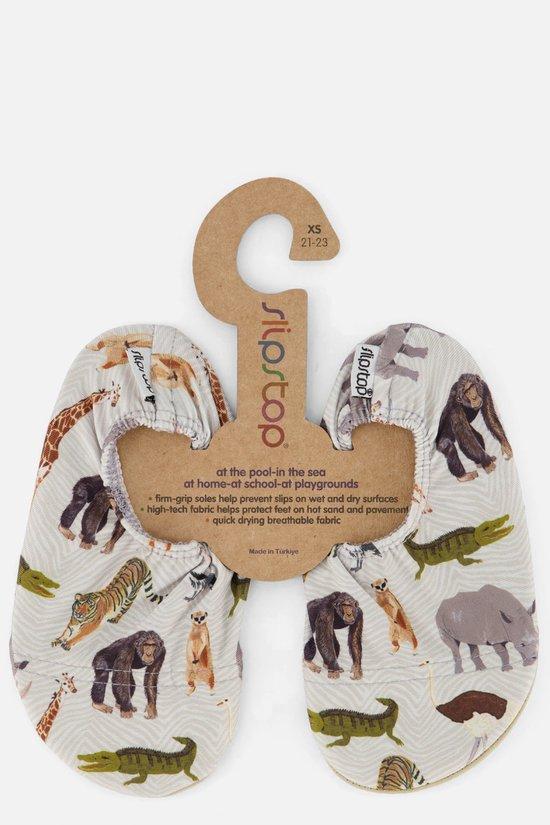 Productafbeelding: Slipstop Kongo - Beige met safari dieren