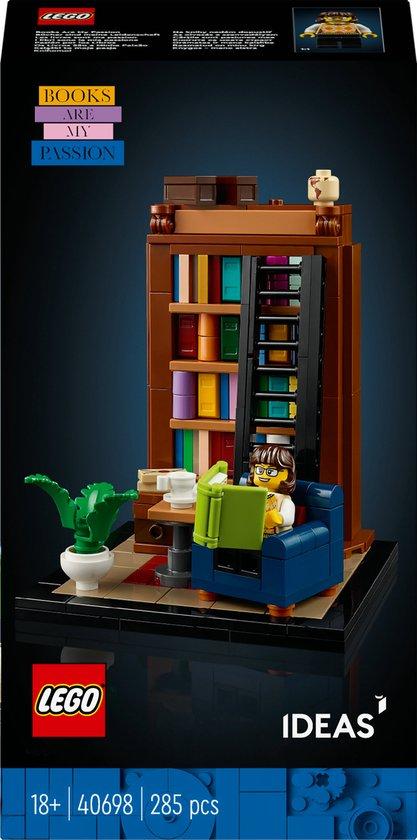 Productafbeelding: LEGO 40698 - Books Are My Passion (Boeken zijn mijn passie)