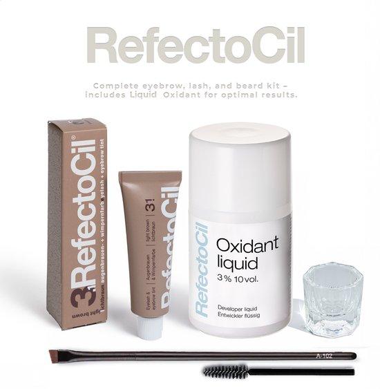 Productafbeelding: Refectocil Wimper & Wenkbrauw Verf Kit - 3.1 Lichtbruin