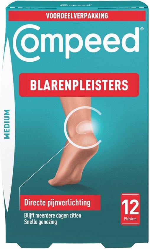 Productafbeelding: Compeed Blarenpleisters medium - Blarenpleisters - blarenpleisters bieden directe pijnverlichting, snellere genezing - 12 stuks