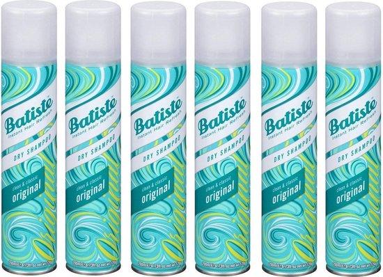 Productafbeelding: Batiste Clean & Classic Original Droogshampoo - 6x 200 ml - Voordeelpakket
