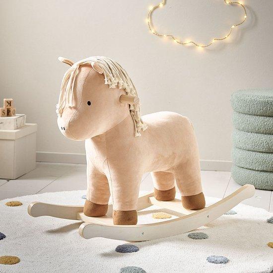 Productafbeelding: Petite Amélie Hobbelpaard Paard 'Arthur' – Schommelstoel voor Baby – Hobbeldier voor Galopperen naar Kastelen, Regenbogen en Avonturen